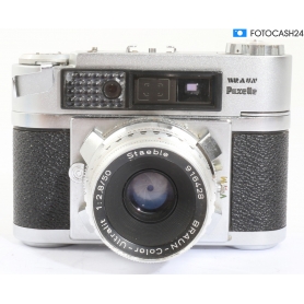 Braun Paxette mit Braun-Color-Ultralit 2,8/50 (283436)