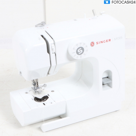Singer M1005 Nähmaschine Freiarmnähmaschine automatische Einfädelfunktion weiß (283520)