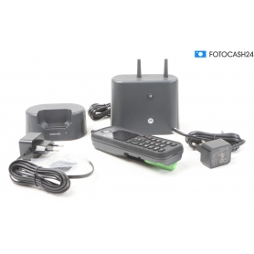 Motorola O201 schnurloses DECT -Telefon Freisprechen Outdoor Farbdisplay analog schwarz (283611)