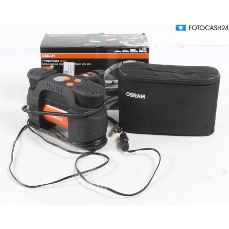 Osram TYREinflate 830 Kompressor Reifenfüller Arbeitslampe 5,5bar Powerbank-Funktion Display (283630)