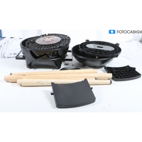 Cadac Citi Chef 40 FS Gasgrill Kompaktgrill Kartuschengrill Camping Outdoor 2700 Watt 50mbar schwarz (283770)