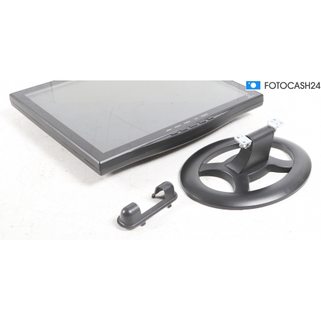 Renkforce 419700 17" LCD Überwachungsmonitor 8ms Reaktionszeit BNC Video VGA HDMI schwarz (283805)