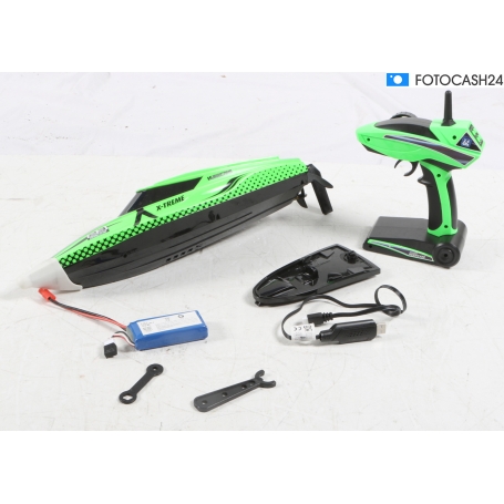 Revell Control X-Treme Hurricane RC Motorboot Rennboot Spielzeugboot RtF 460mm grün schwarz (283818)