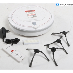 ProfiCare BSR 3042 Saugroboter Staubsager HEPA-Filter Fernbedienung 14,4V weiß (283823)