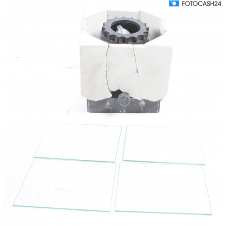 Cosi Cosiscoop Gaslaterne Gartenlaterne Gartenbeleuchtung Beton 18x18x30cm grau (283832)