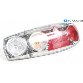 Hella Caraluna II plus chromium Heckleuchte mit Dreieck-Rückstrahler, rechts (283852)