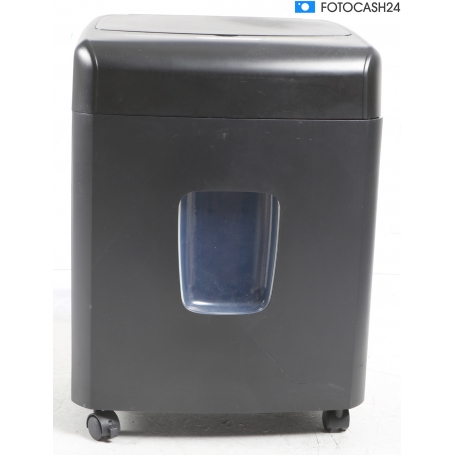 Aktenvernichter SH1023-A CC Papierschredder 23 Liter 10-120 Blatt Partikelschnitt Sicherheitsstufe 4 Lenkrollen schwarz (283883)