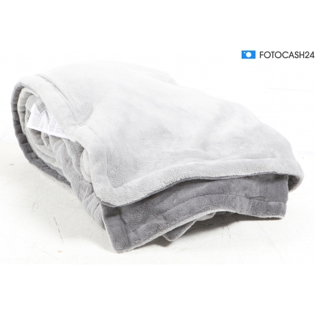 Medisana HB 675 XXL-Heizdecke Wärmedecke Wendeoptik Mikrofaser 120W grau (283887)