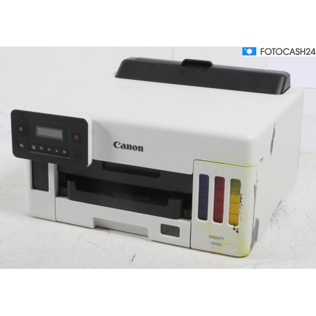 Canon Maxify GX5050 Farb-Tintenstrahl-Drucker Tintentank-System nachfüllbar Duplex WLAN LAN weiß (283894)