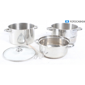 Siena 749543 Fruchtentsafter Dampfentsafter 8 Liter Glasdeckel Edelstahl (283908)