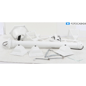 Nissie Außenstandleuchte 3flg weiß (283923)