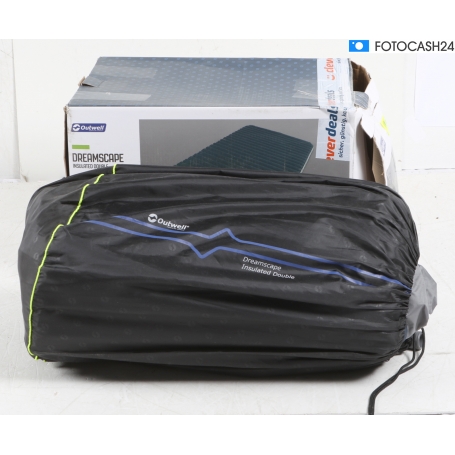 Outwell Dreamscape Luftbett Luftmatratze Schlafmatratze isoliert Camping Outdoor 205x140x12cm blau (284091)
