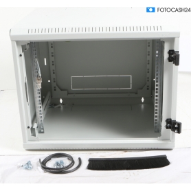 Triton Delta B5S 19Z Wandschrank 9HE, BxHxT: 60x50x49,5cm, Stahltiefziehblech, grau (282303)