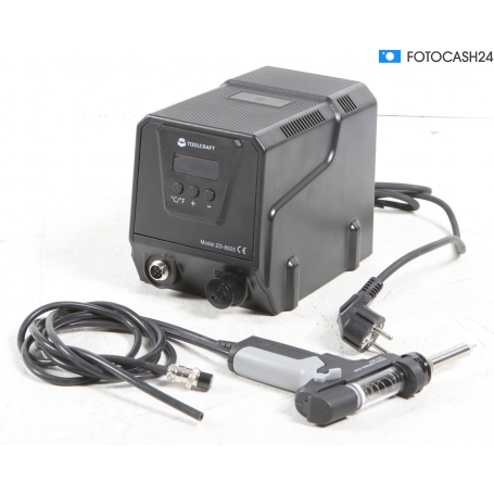 Toolcraft TO-7863102 ZD-8925 SE Entlötstation digital 90 Watt 160-480°C Entlötsaugpumpe (283791)