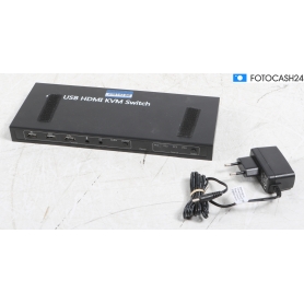 SpeaKa Professional 4 Port KVM-Umschalter HDMI USB (283796)