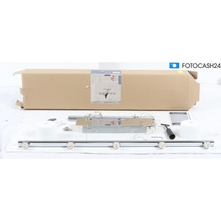 Paul Neuhaus Hydra LED-Pendellampe Deckenbeleuchtung 5-flammig höhenverstellbar silber (284128)