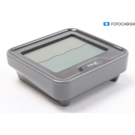 TFA Dostmann Marbella digitales Funk-Poolthermometer Hygrometer Thermometer 0 bis +50 °C schwarz (284063)