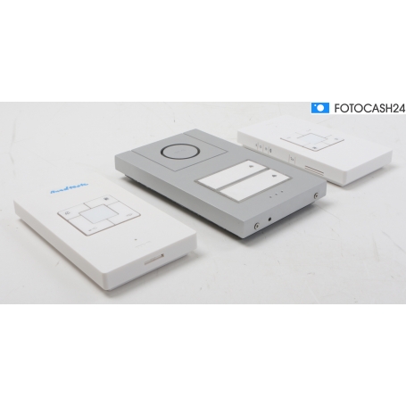 M-E Vistus AD-4020 Audio-Türsprechanlage Gegensprechanlage Set 2 Familienhäuser silber (284189)