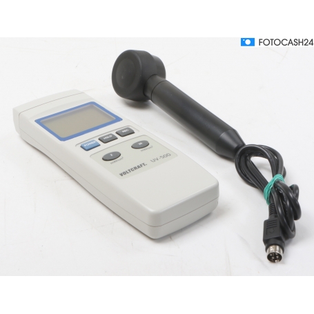 Voltcraft UV-500 UV-Messgerät Strahlungsmessgerät Sensorsonde digital grau (284191)
