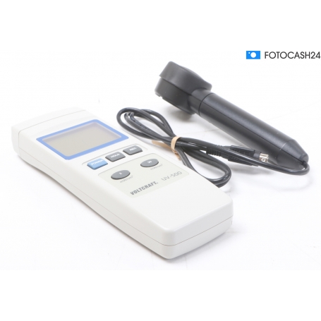 Voltcraft UV-500 UV-Messgerät Strahlungsmessgerät Sensorsonde digital grau (284193)