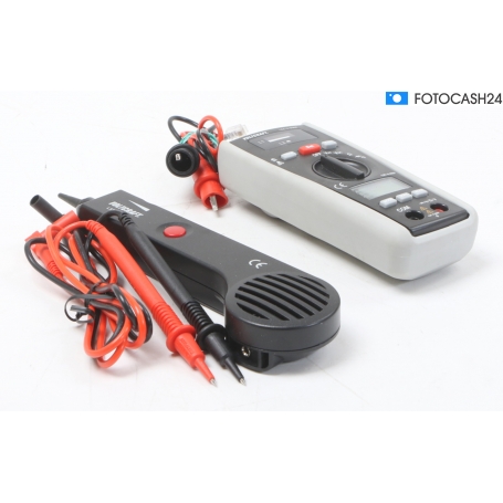 VOLTCRAFT LSG-4 Leitungssucher Leitungsfinder Multimeter CAT III 600 V grau (284194)