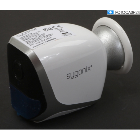 Sygonix SY-4452324 Kompaktkamera Überwachungskamera 1920x1080 Pixel 2,8mm Objektiv WLAN IP FHD weiß (284199)