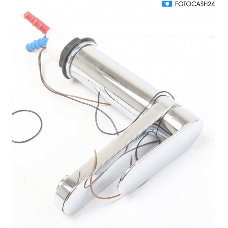 RK Reich Linnea K Einhebelmischer Wasserhahn Waschtischarmatur Ø33mm Tülle mit Schalter Camping chrom glänzend (284270)