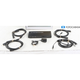 SpeaKa Professional 4 Port KVM-Umschalter HDMI USB (284483)