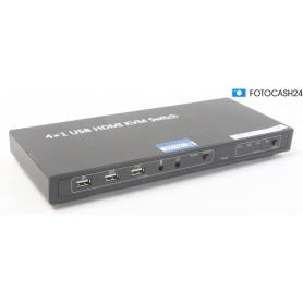 SpeaKa Professional 4 Port KVM-Umschalter HDMI USB (284611)