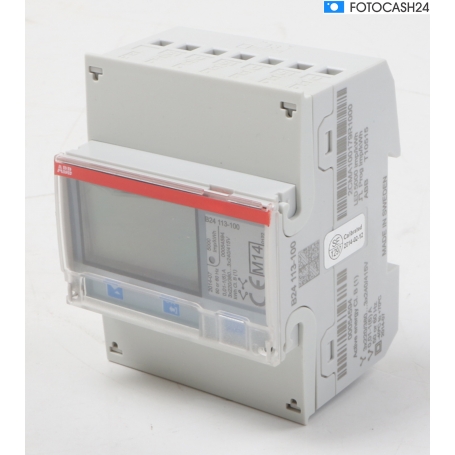 ABB B24 113-100 Messwandlerzähler MBus Stahl (2CMA100179R1000) (284625)