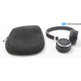Jabra Evolve 65 Second Edition Headset MS Teams Telefon On Ear Bluetooth Funk Stereo Noise Cancelling schwarz (284687)