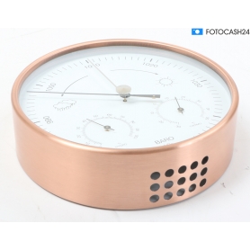 TFA Dostmann 20.2027.51 Wetterstation Wettervorhersage Luftdruck Temperatur Feuchte analog kupfer (284712)