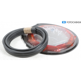 Polyplastic Bullauge Türfenster Rund-Fenster ohne Innenrahmen ausstellbar 404x426mm Wohnwagen Wohnmobil Camping (283549)