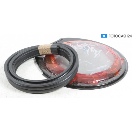 Polyplastic Bullauge Türfenster Rund-Fenster ohne Innenrahmen ausstellbar 404x426mm Wohnwagen Wohnmobil Camping (283549)