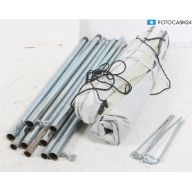 Reimo Como Universal Sonnendach Gr. 6, 450x240cm, lichtgrau (283569)