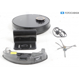 Midea Europe M7 pro Saug-und Wischroboter Vibrationswischen 2 Wassertanks App gesteuert fernbedienbar schwarz (283616)