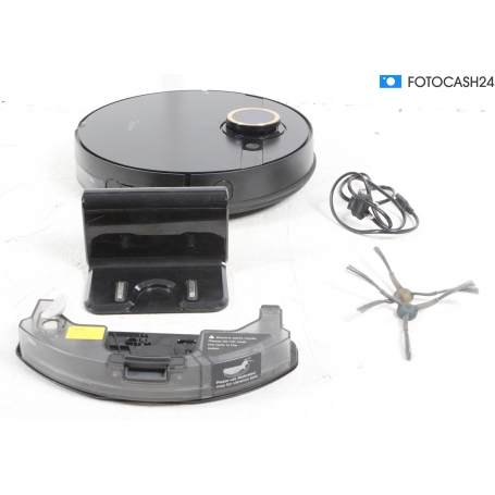 Midea Europe M7 pro Saug-und Wischroboter Vibrationswischen 2 Wassertanks App gesteuert fernbedienbar schwarz (283616)