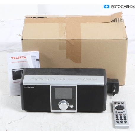 Telestar DIRA S 20 C Digitalradio Internetradio Tischradio USB WLAN DVB schwarz (284088)