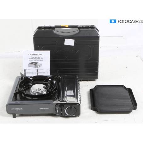 Campingaz Camp Bistro 3 Kocher, Grillplatte, Piezozündung (284358)