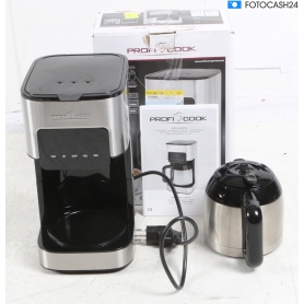 Profi Cook PC-KA Filter-Kaffeemaschine 1,2 Liter 900 Watt Isolierkanne Edelstahl schwarz (284368)