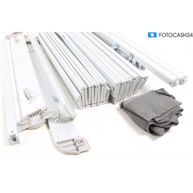 Camp4 Titan Space 2 Campingtisch Klapptisch Esstisch Reisetisch Garten Terrasse 140x80x70cm Aluminium (284371)