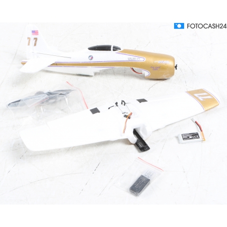 Amewi AMXFlight F8F Rare Bear RC Flugzeug Propeller Modellflugzeug Flugmodell RtR 383mm (284414)