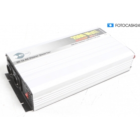 Voltcraft MSW 2000-24-G Wechselrichter Sinuswandler Schraubklemme Schutzkontakt-Steckdose silber (284418)