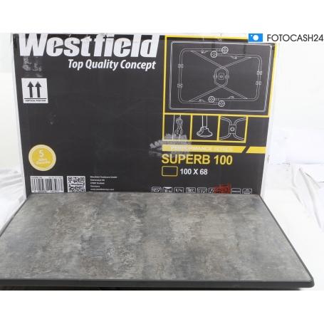 Westfield Superb 100 Campingtisch Gartentisch Klapptisch Outdoor 100x68cm dunkelgrau (284743)