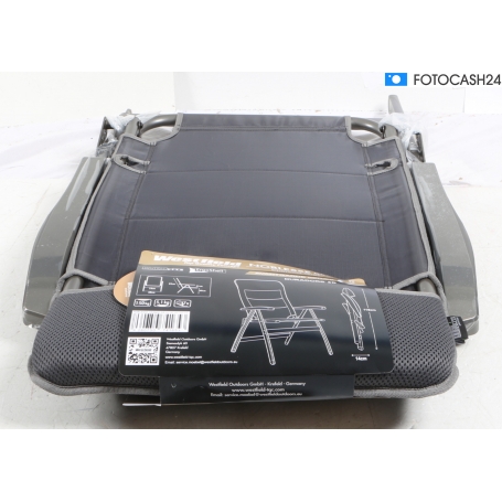 Westfield Avantgarde Noblesse Grande Campingstuhl, charcoal grey (284757)