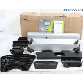 SpeaKa Professional PREM-LINE XL TV-Rollwagen Fernseher-Halterung 37-70 neigbar rotierbar bis 50kg silber (284774)