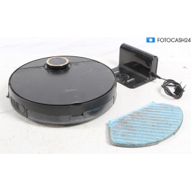 Midea Europe M7 pro Saug-und Wischroboter Vibrationswischen 2 Wassertanks App gesteuert fernbedienbar schwarz (284782)
