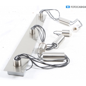 Trio Stanley Pendelleuchte Deckenbeleuchtung Innenbeleuchtung 40W 3xE27 nickel weiß (284919)