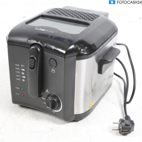 Clatronic FR 3649 Fritteuse 1600W 190°C schwarz (284990)