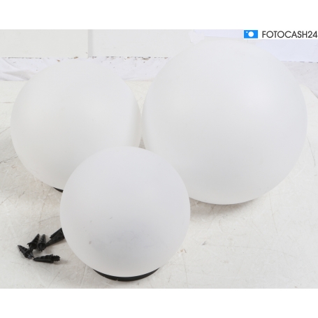 Heitronic Solar LED Kugeln 3er Set 35422 (285020)